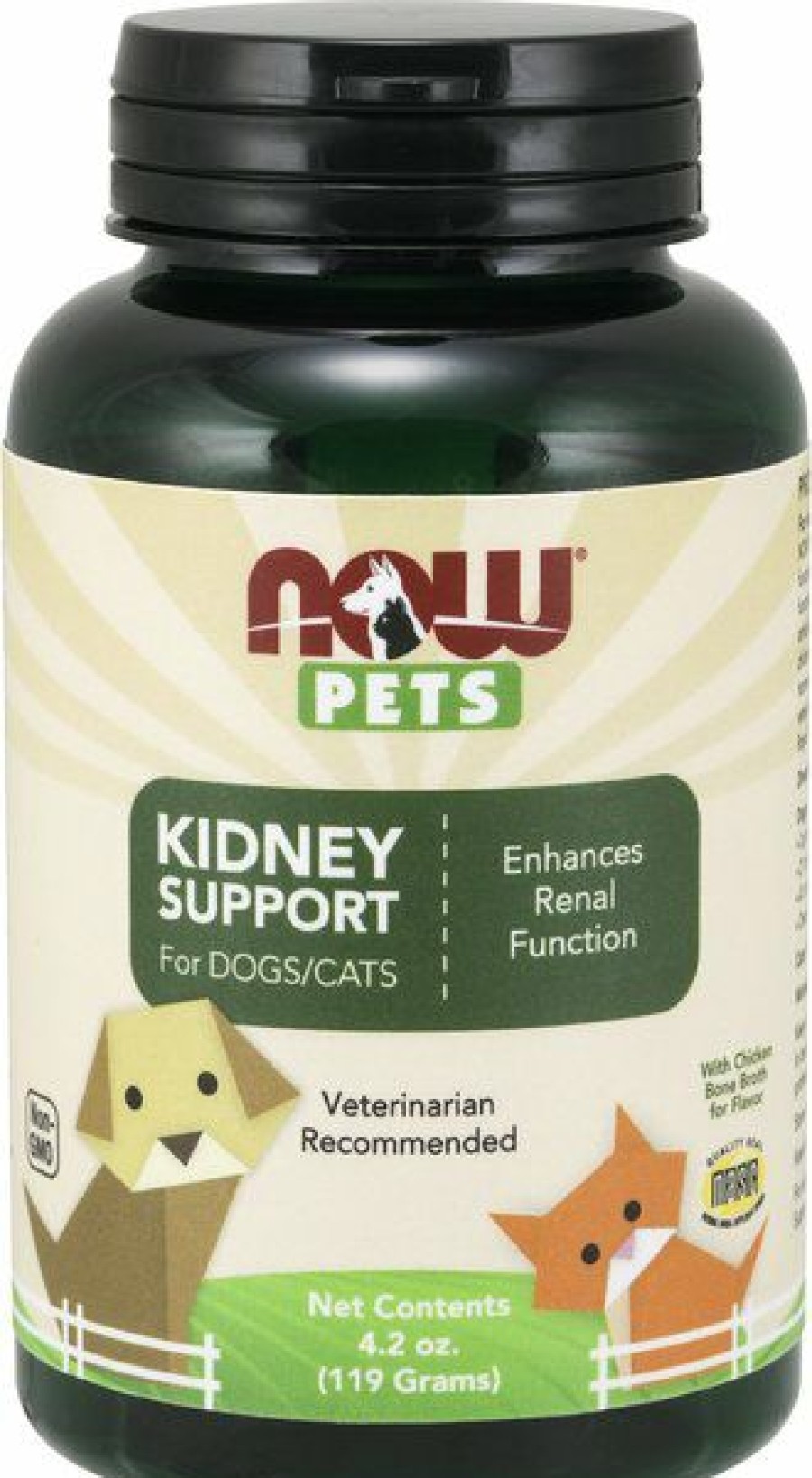 Cat Vitamins & Supplements * | Shop Now Pets Kidney Support Dog & Cat Supplement, 4.2-Oz Bottle