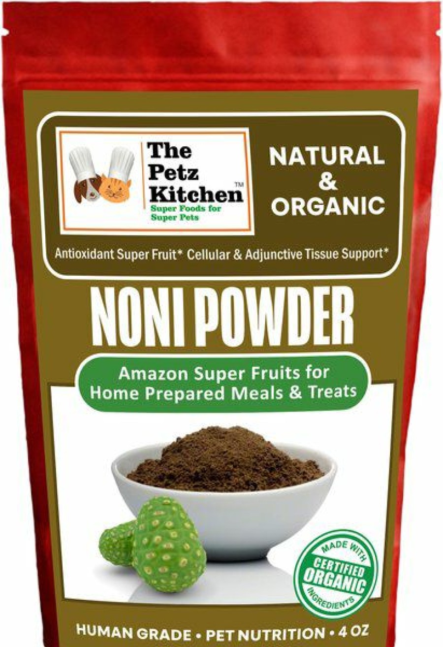 Cat Vitamins & Supplements * | Shop The Petz Kitchen Noni Powder Dog & Cat Supplement