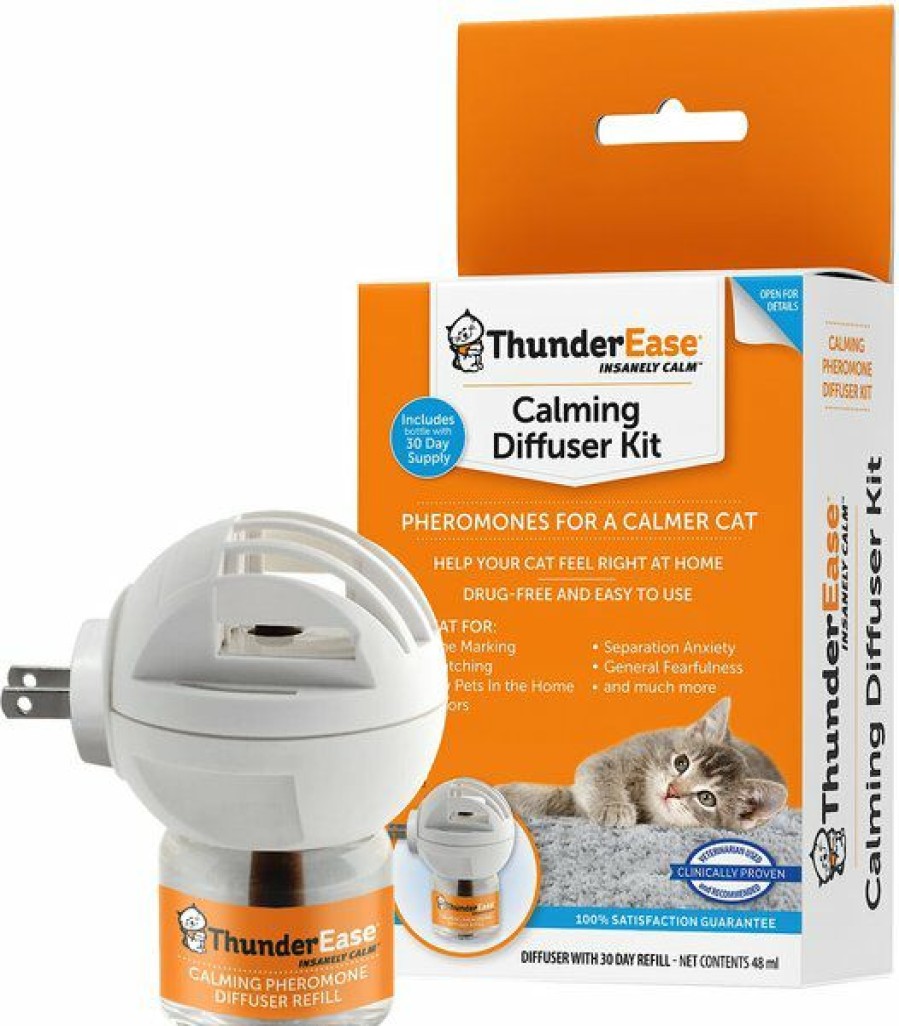 Cat Healthcare * | Outlet Thunderease Calming Diffuser For Cats, 30 Day