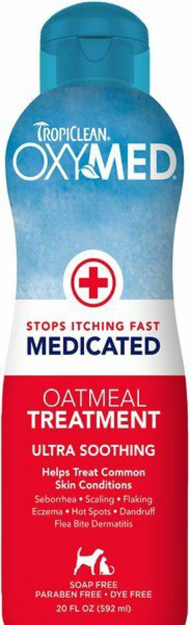 Cat Healthcare * | Discount Tropiclean Oxymed Medicated Oatmeal Dog & Cat Treatment Rinse