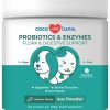 Cat Vitamins & Supplements * | Shop Vita Pet Life Coco & Luna Probiotics & Enzymes Flora & Digestive Support Salmon Flavor Powder Dog & Cat Supplement, 4-Oz Jar