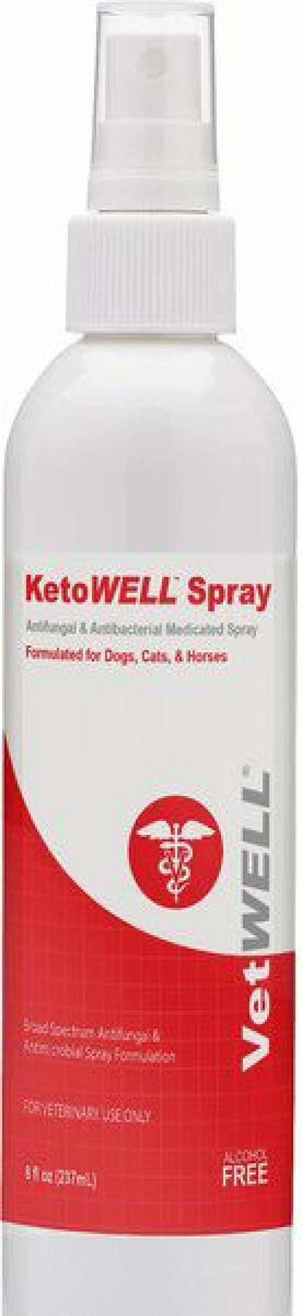 Cat Grooming * | Shop Vetwell Ketowell Antiseptic Dog, Cat & Horse Spray, 8-Oz Bottle