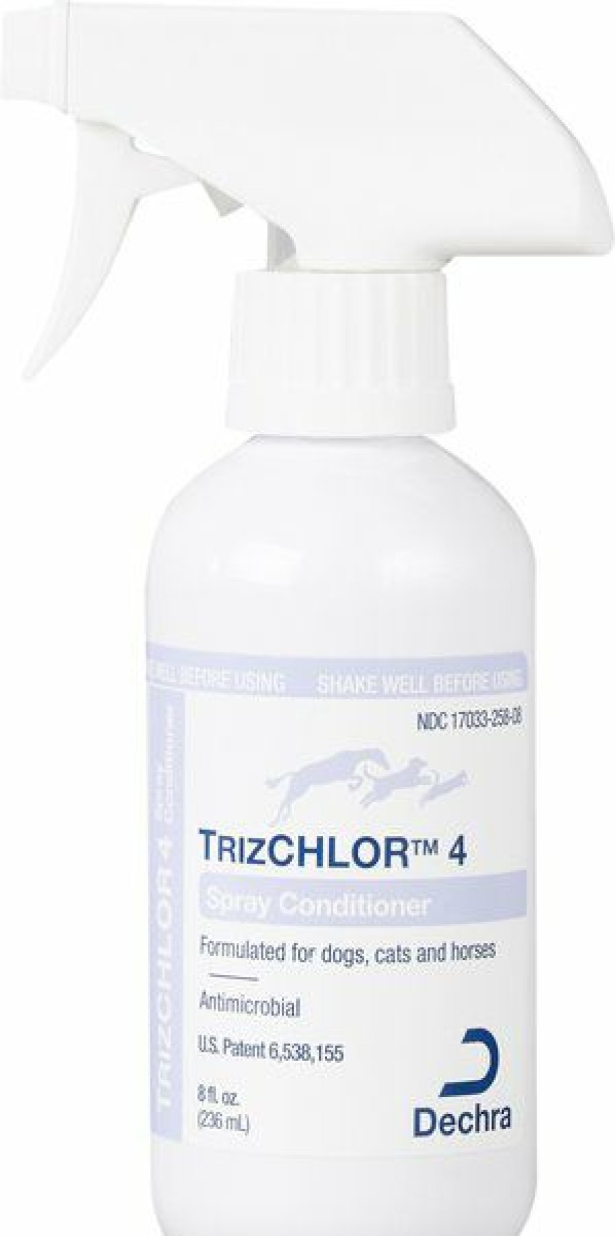 Cat Healthcare * | Store Trizchlor 4 Spray Conditioner For Dogs, Cats & Horses, 8-Oz Bottle