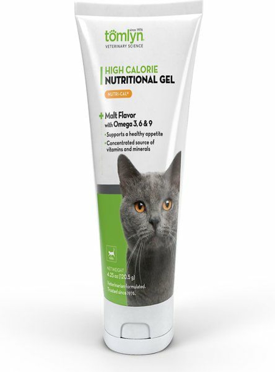 Cat Vitamins & Supplements * | Discount Tomlyn Nutri-Cal Gel High Calorie Supplement For Cats, 4.25-Oz Tube