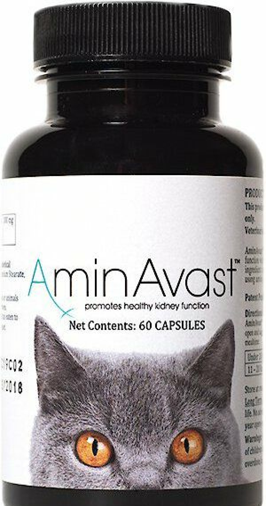 Cat Vitamins & Supplements * | Store Aminavast Kidney Support Cat Supplement, 60 Count