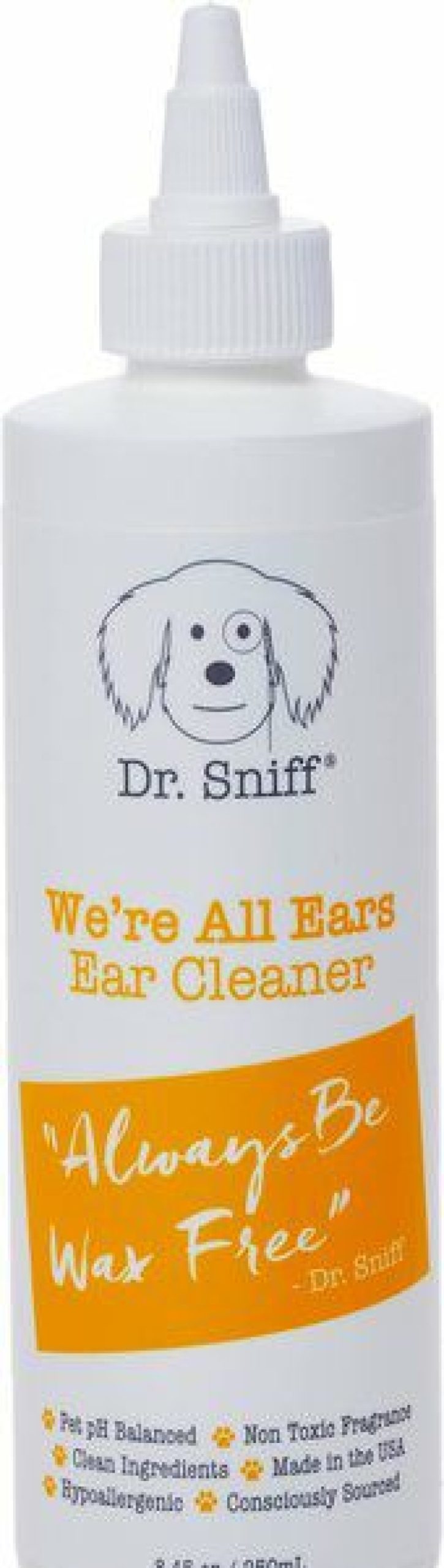 Cat Grooming * | Limited Edition Dr. Sniff We'Re All Ears Cat & Dog Ear Cleaner, 8.45-Oz Bottle