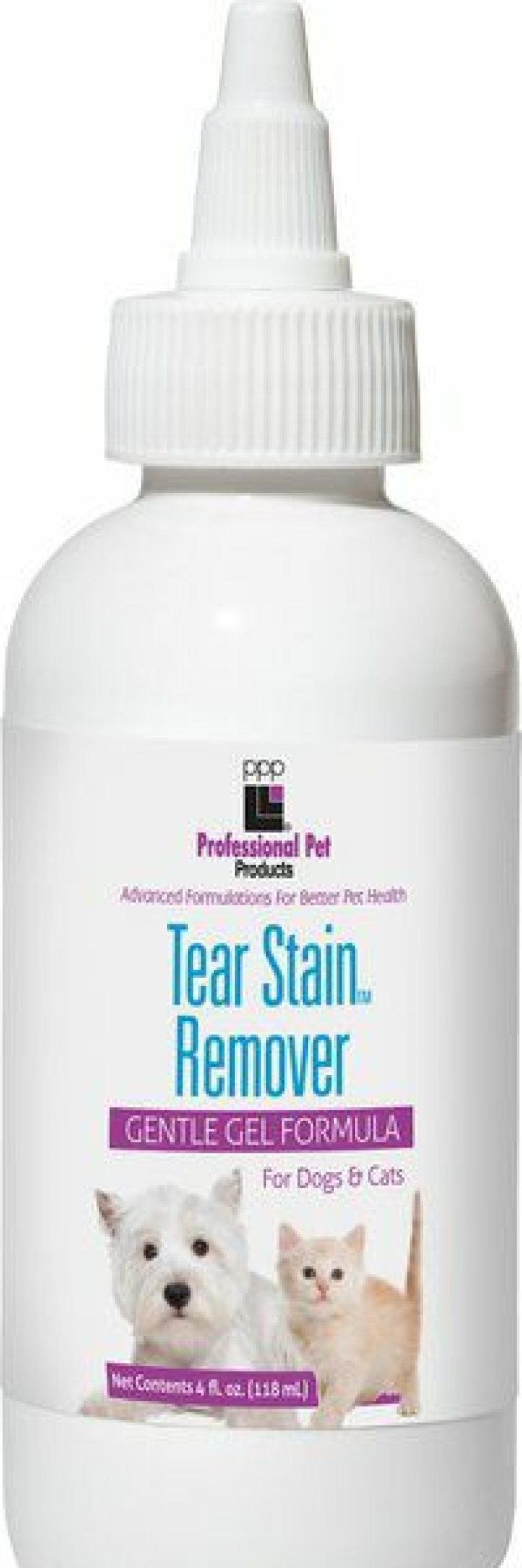 Cat Grooming * | New Professional Pet Products Pet Tear Stain Remover, 4-Oz Bottle