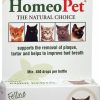 Cat Vitamins & Supplements * | New Homeopet Feline Purr Dental Cat Supplement, 15Ml Bottle