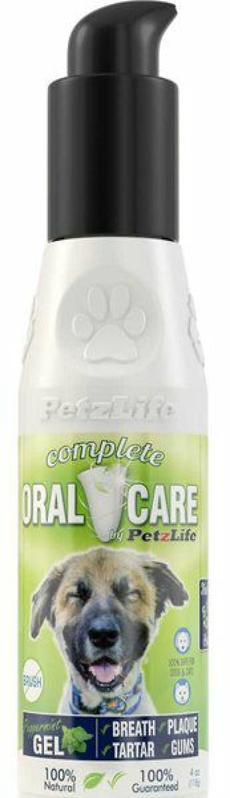 Cat Healthcare * | Store Petzlife Complete Oral Care Peppermint Flavor Dog & Cat Dental Gel, 4-Oz Bottle