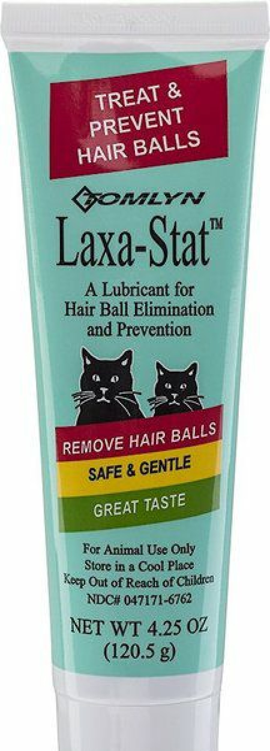 Cat Vitamins & Supplements * | New Tomlyn Laxa-Stat Gel Hairball Control Supplement For Cats, 4.25-Oz Tube