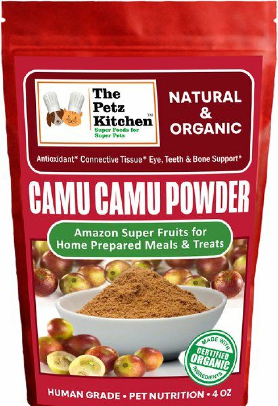 Cat Vitamins & Supplements * | Shop The Petz Kitchen Camu Camu Powder Dog & Cat Supplement