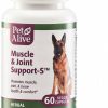 Cat Vitamins & Supplements * | Limited Edition Petalive Muscle & Joint Support-S Dog & Cat Supplement, 60 Count