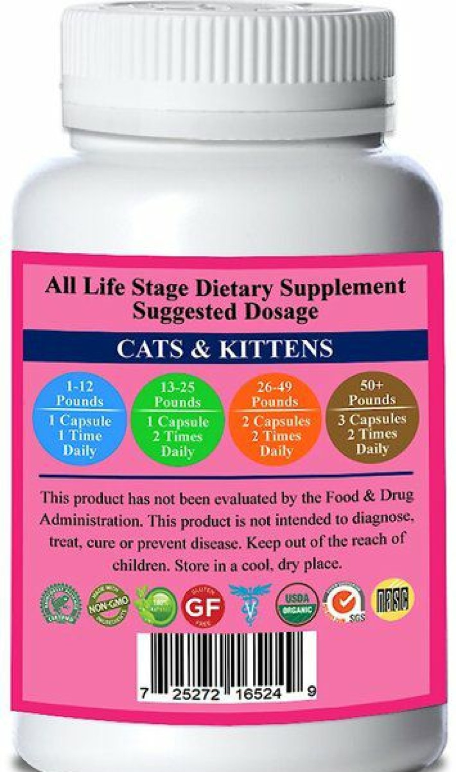 Cat Vitamins & Supplements * | Outlet Natura Petz Organics Tissue Issues* Antioxidant Master Blend Tissue Support* Cat Supplement, 150 Count