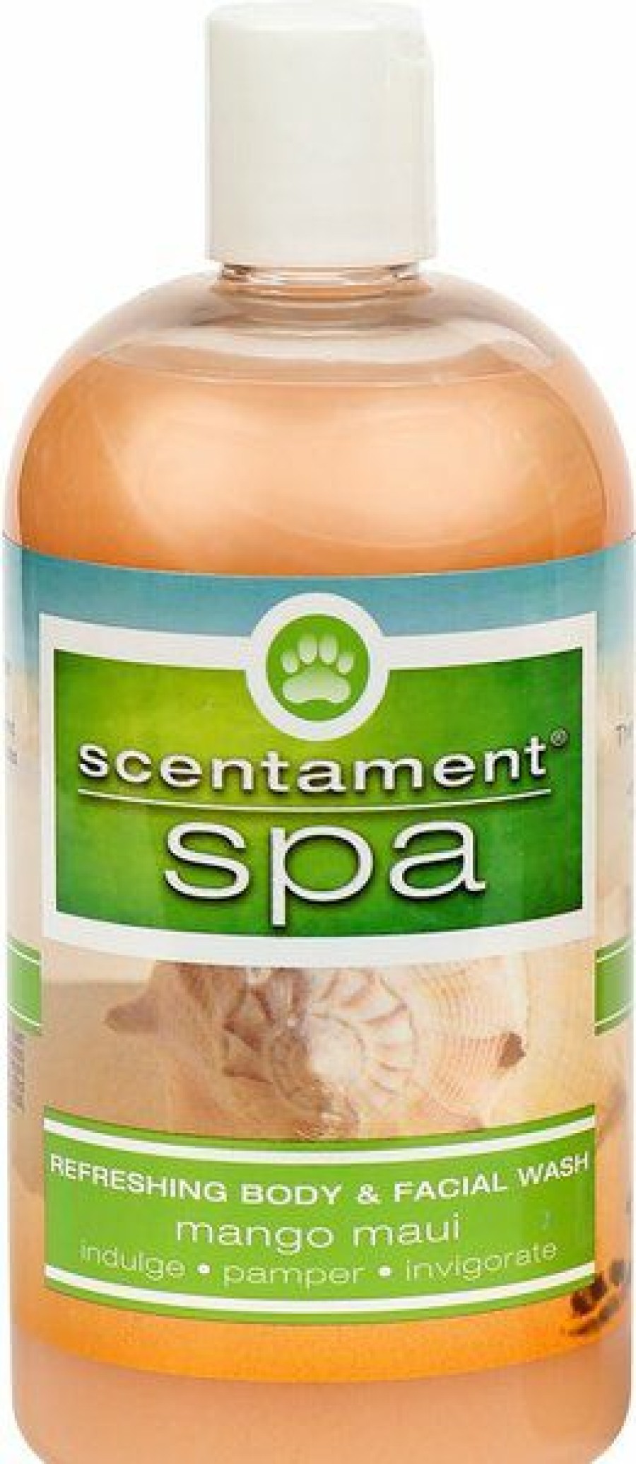 Cat Grooming * | Shop Best Shot Scentament Spa Mango Maui Facial & Body Dog & Cat Wash, 16-Oz Bottle