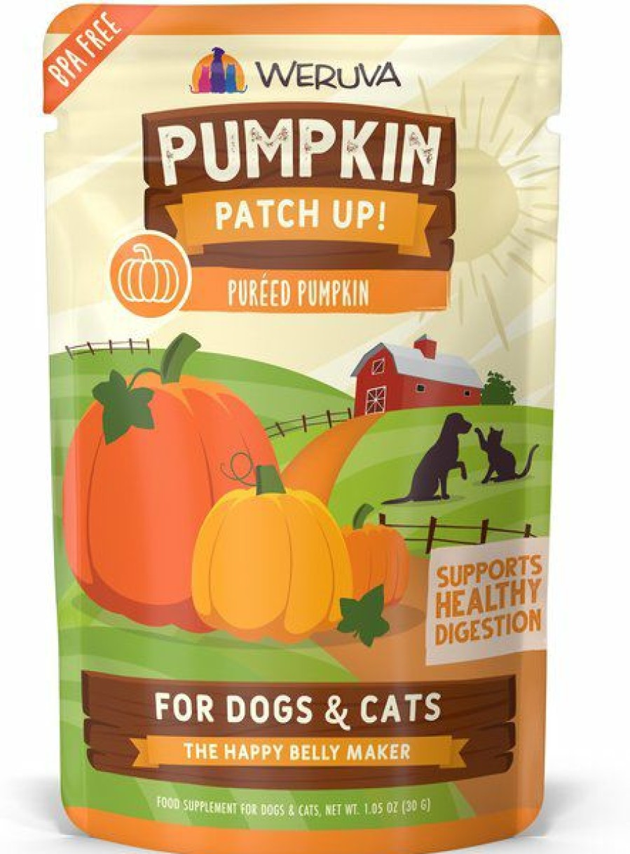 Cat Vitamins & Supplements * | Shop Weruva Pumpkin Patch Up! Dog & Cat Food Supplement Pouches